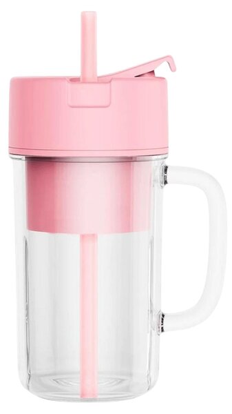 Multifunkcionális hordozható turmix és ivópohár, 340 ml - Pink