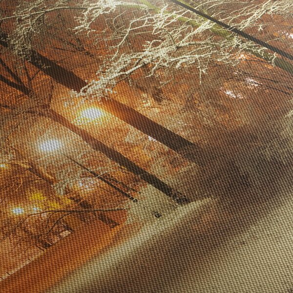 Kép - havas park (120x50 cm)