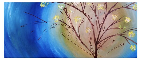 Kép - Napot eltakaró fa (120x50 cm)