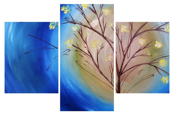 Kép - Napot eltakaró fa (90x60 cm)