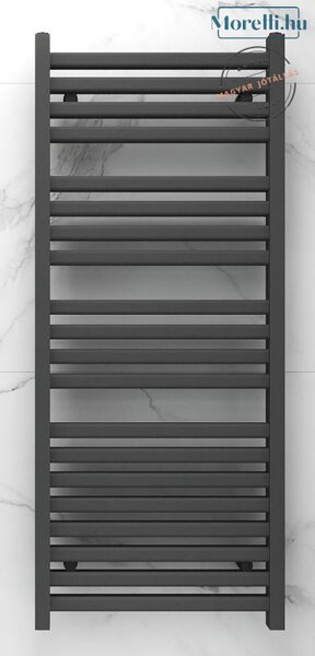 AREZZO design DUO ANTRACIT 1200X500 törölközőszárítós radiátor AR-DU12050A