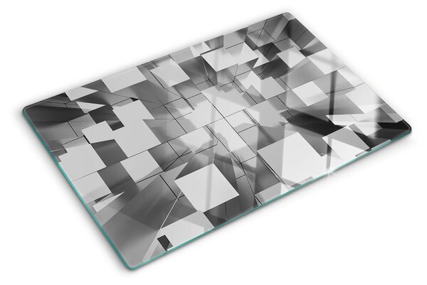 Edzett üveg vágódeszka Absztrakt geometriai alakzatok