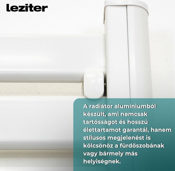 Elektromos törölközőszárító radiátor 500W