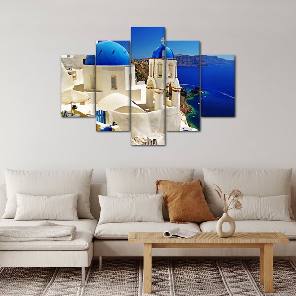 Kép - Santorini, Görögország (150x105 cm)
