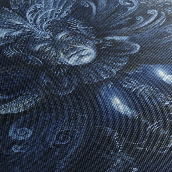 Kép - sötét barokk (órával) (90x30 cm)