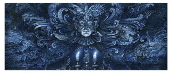 Kép - sötét barokk (120x50 cm)