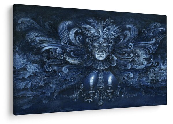 Kép - sötét barokk (90x60 cm)