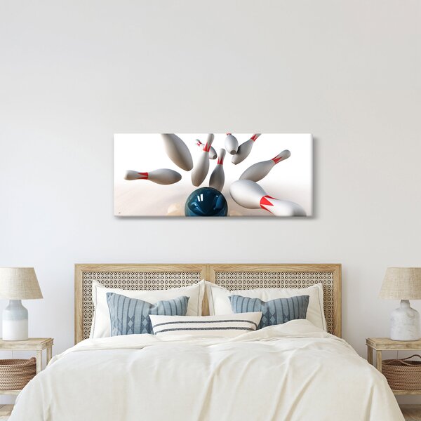 Kép - bowling (120x50 cm)