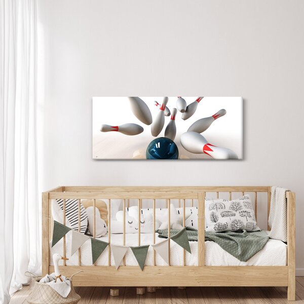 Kép - bowling (120x50 cm)