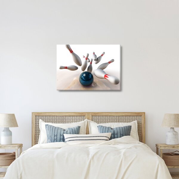 Kép - bowling (70x50 cm)