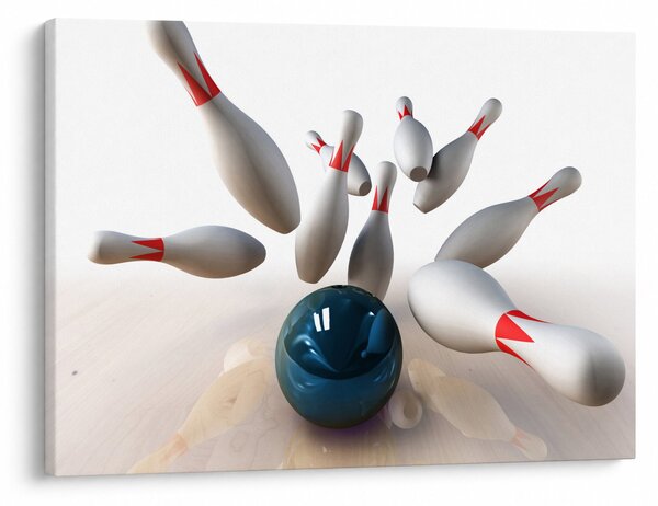 Kép - bowling (70x50 cm)