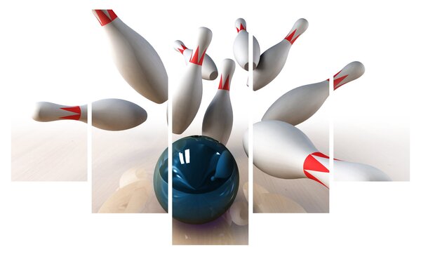 Kép - bowling (150x105 cm)