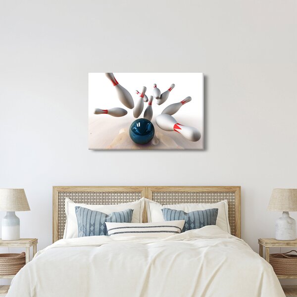 Kép - bowling (90x60 cm)