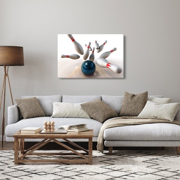 Kép - bowling (90x60 cm)