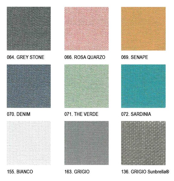 Nardi NET bench pad párna mustár sárga színben