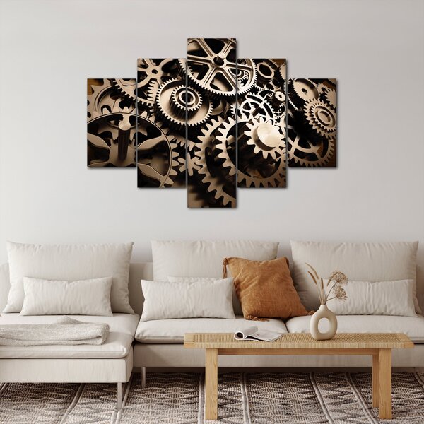Kép - Óra alkatrészek (150x105 cm)