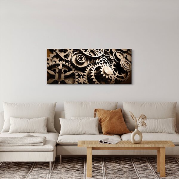 Kép - Óra alkatrészek (120x50 cm)