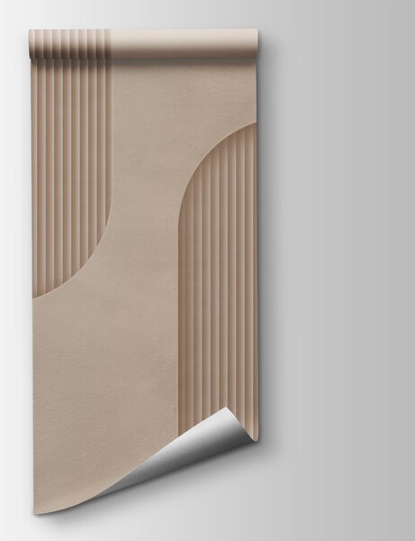 Fotótapéta Az elegáns ívek és a minimalista formatervezés találkozása, Csíkos fotótapéta, Népszerű fotótapéta, w08048 - Tapeko.hu