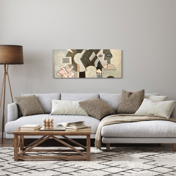 Kép - kubizmus (120x50 cm)