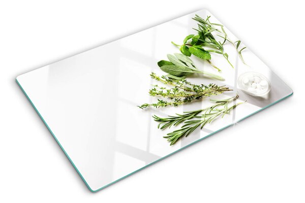 Üveg vágódeszka fényképpel Konyhai műszerek
