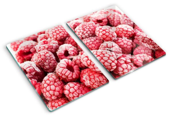 Üveg vágódeszka Málna friss változatban