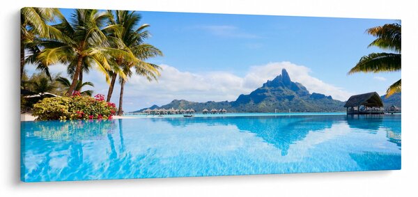 Kép - Bora-Bora, francia Polinézia (120x50 cm)