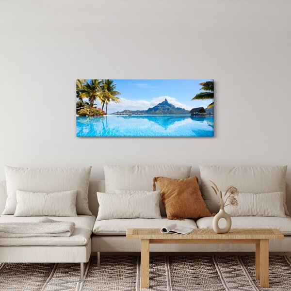 Kép - Bora-Bora, francia Polinézia (120x50 cm)