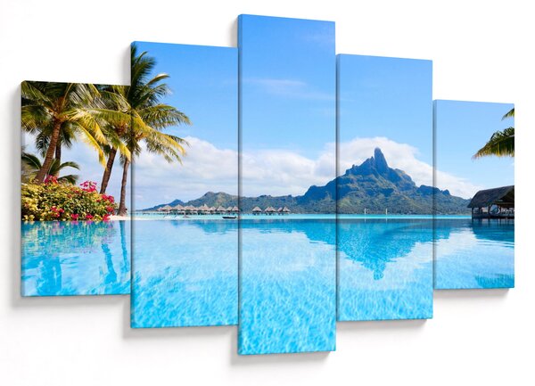 Kép - Bora-Bora, francia Polinézia (150x105 cm)
