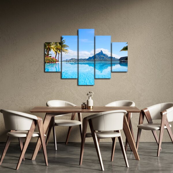 Kép - Bora-Bora, francia Polinézia (150x105 cm)