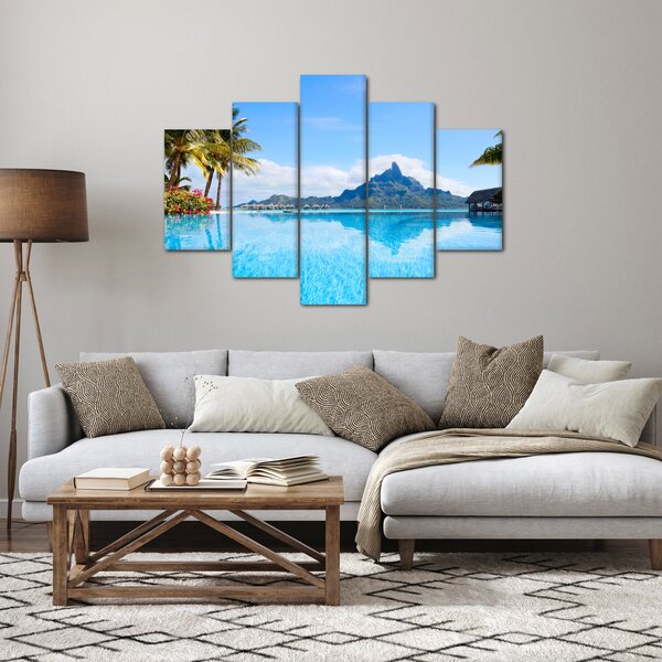 Kép - Bora-Bora, francia Polinézia (150x105 cm)