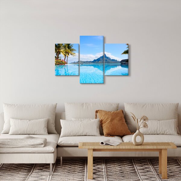 Kép - Bora-Bora, francia Polinézia (90x60 cm)