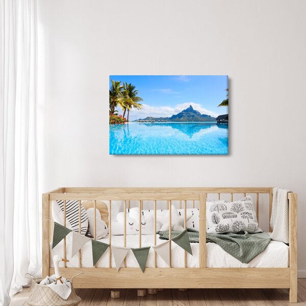 Kép - Bora-Bora, francia Polinézia (90x60 cm)