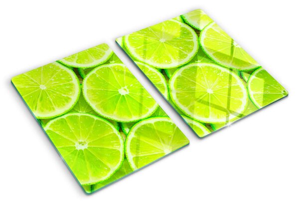 Üveg vágódeszka Lime szeletek