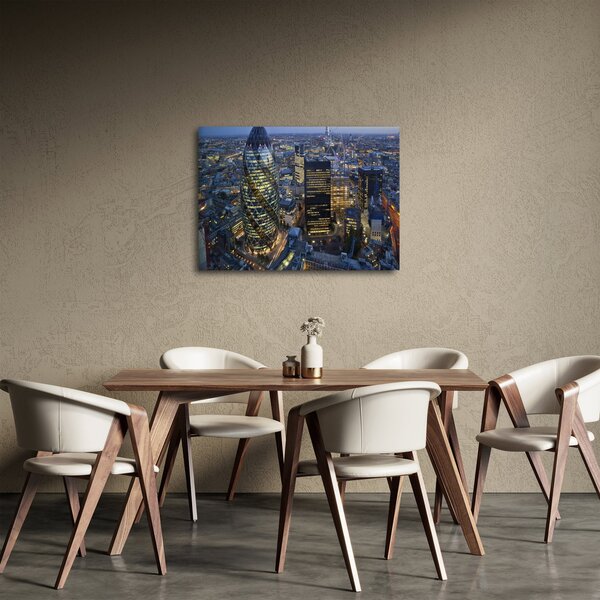 Kép - London esti panorámája (70x50 cm)