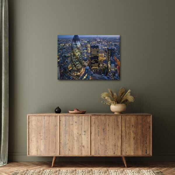 Kép - London esti panorámája (70x50 cm)