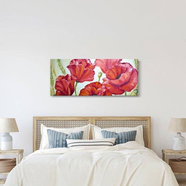 Kép - Pipacsvirágok (120x50 cm)