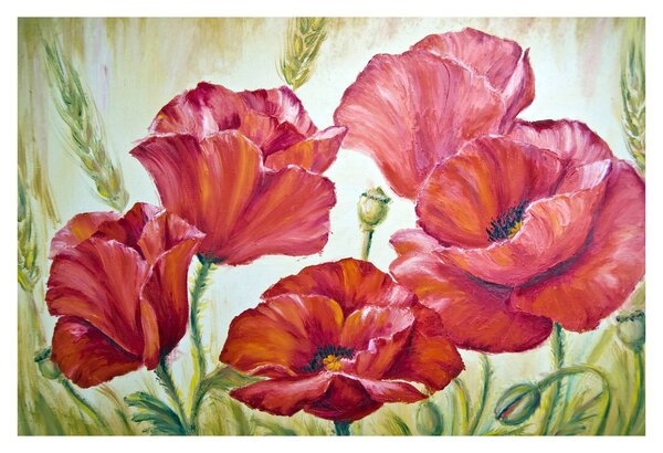 Kép - Pipacsvirágok (90x60 cm)
