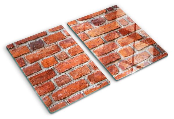 Üveg vágódeszka Téglafal