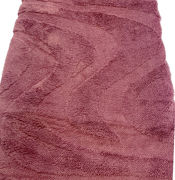 Luxus báránytakaró rózsaszín mikroplüssből 150x200cm TiaHome