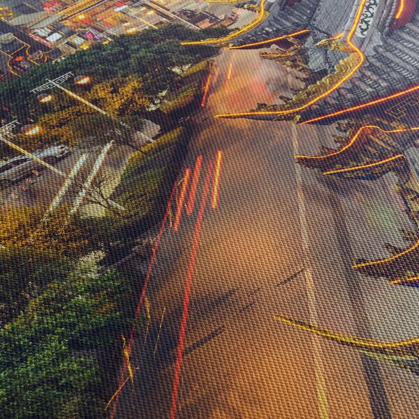 Kép - Qintai Road, Chengdu, Kína (90x60 cm)
