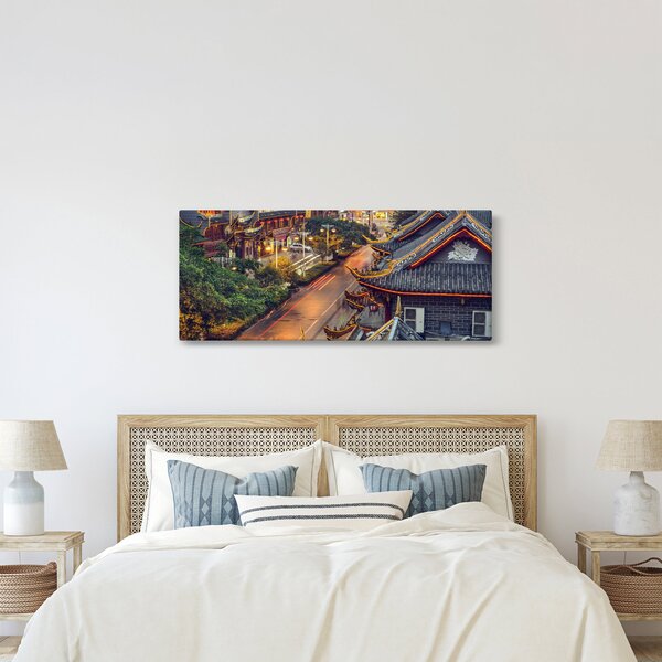 Kép - Qintai Road, Chengdu, Kína (120x50 cm)