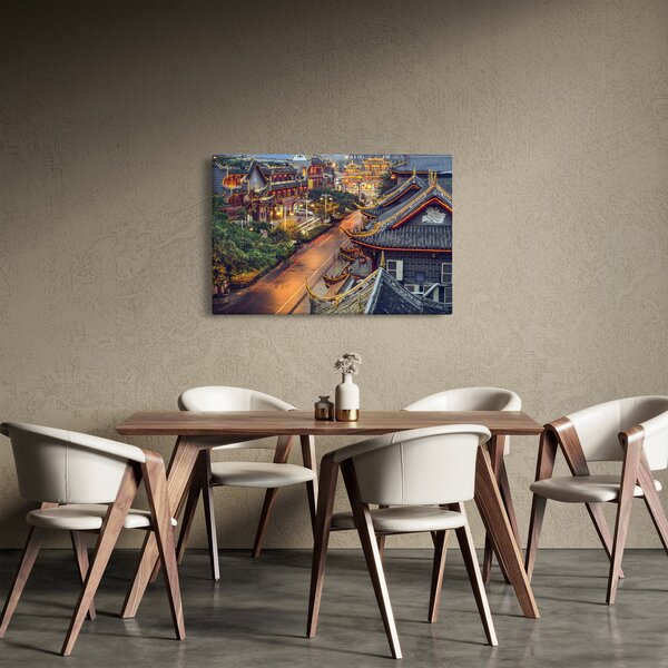 Kép - Qintai Road, Chengdu, Kína (90x60 cm)