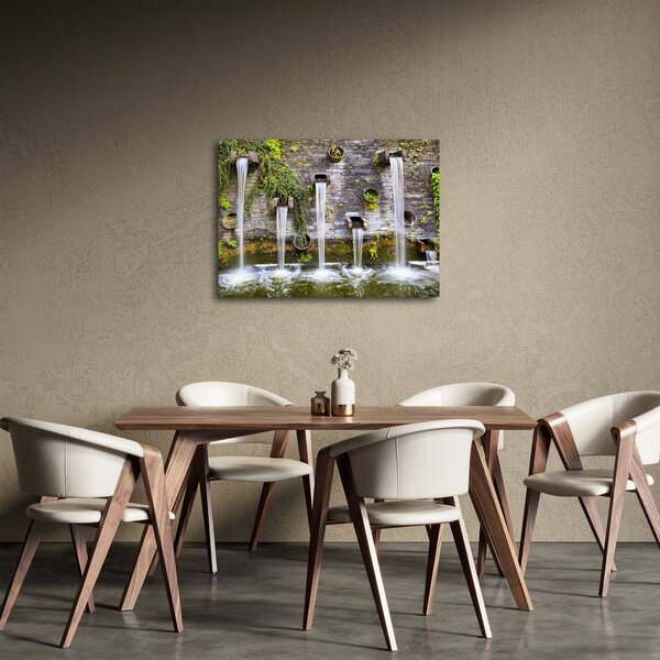Kép - Kőfal, Hamburg, Németország (70x50 cm)