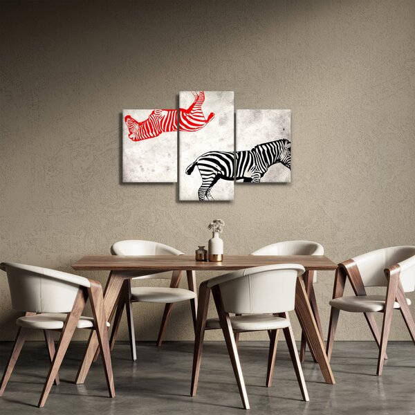 Kép - Zebrák (90x60 cm)