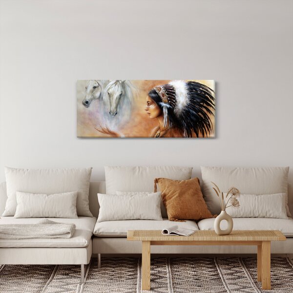 Kép - Indiánok varázslata (120x50 cm)