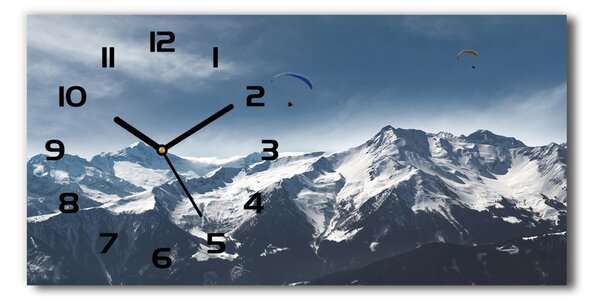 Üvegóra vízszintesen Siklóernyős alps