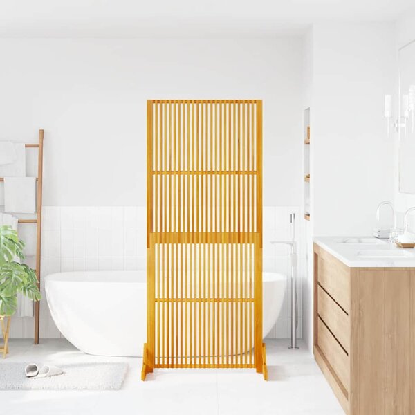 VidaXL tömör akácfa adatvédelmi paraván beltéri/kültéri 180,5 cm