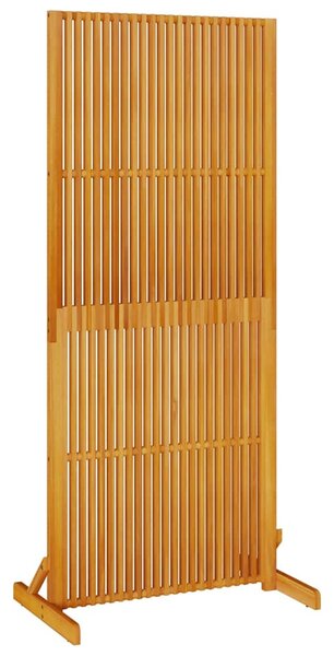 VidaXL tömör akácfa adatvédelmi paraván beltéri/kültéri 180,5 cm