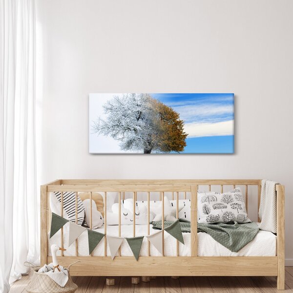 Kép - Évszakváltás (120x50 cm)