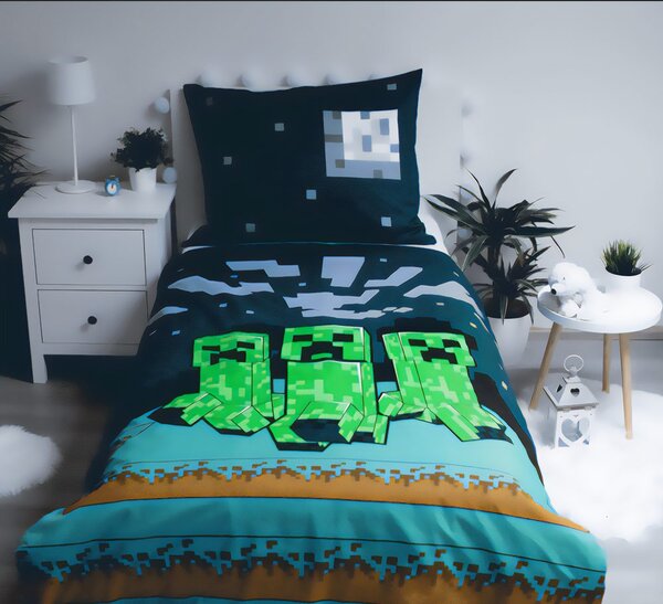 Jerry Fabrics Ágyneműhuzat Minecraft - We got this | 140 x 200 cm / 70 x 90 cm